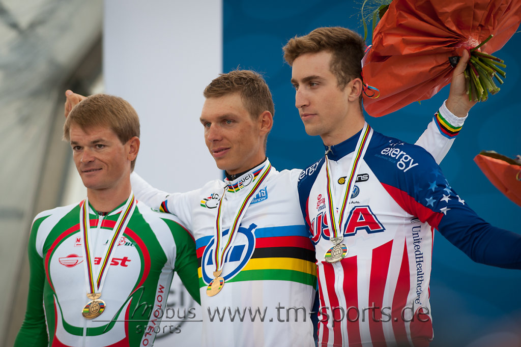 Vasil Kiryienka [BLR], Tony Martin [GER], Taylor Phinney [USA]